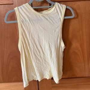 Yellow tank top